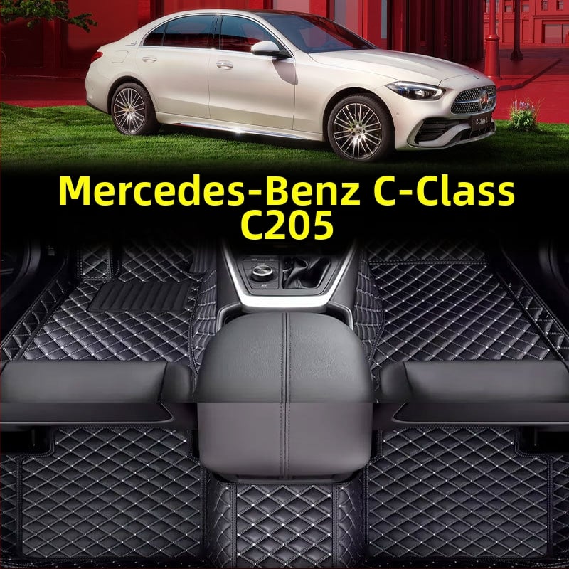 Dasheng odiniai automobilių grindų kilimėliai Mercedes-Benz C205, pritaikomi