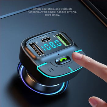 GZ03 automašīnas MP3 raidītājs, ABS korpuss, barošana no cigarešu aizdedzinātāja, bez iekšējās atmiņas