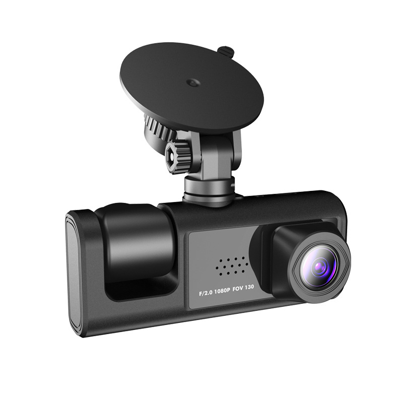Видеорегистратор за автомобил C3 с двойна леща, 120° 720p, Wi‑Fi, циклично записване, предна и задна камера, 2.0-инчов дисплей