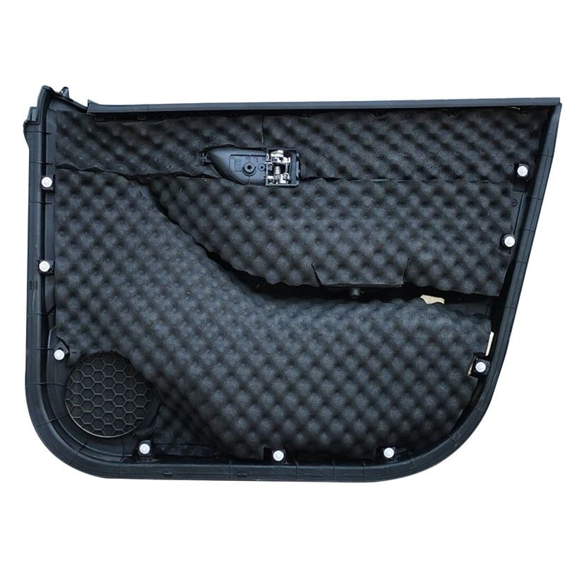 Automobilio garso izoliacijos putos, lipnios, universalus tinkamas; Medžiaga: kempinė; Storis: 15 mm; Skirta keturioms durims ir važiuoklei