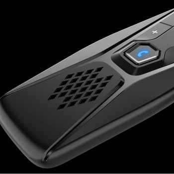 Auto saules aizsargs Bluetooth MP3 atskaņotājs LX-BTC114 ar FM, Bluetooth, mono displeju, 12–24V barošana