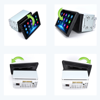 2DIN universāla visu-in-one auto multimediju navigācija ar GPS, Bluetooth un Wi‑Fi, 12V DC barošana, 4×45W, TN/IPS 2.5D ekrāns