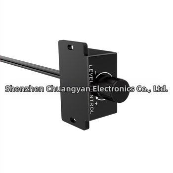 Автомобилен аудио усилвател с регулатор на звука, RCA вход/изход LC-1 – Chuangyan, PVC корпус, CE сертифициран, за аудио и видео