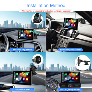 Automobiļa datora displejs ar Android 13.0; PND WiFi izdevums; CarPlay/Auto displejs; Modelis: CYA113; Procesa pielāgošana: Jā
