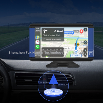 Universālā auto PND iekārta ar CarPlay/Android Auto/Apple AirPlay/TF kartes atbalstu; HD ekrāns; izšķirtspēja 1024×600; modelis f133; pielāgota apstrāde