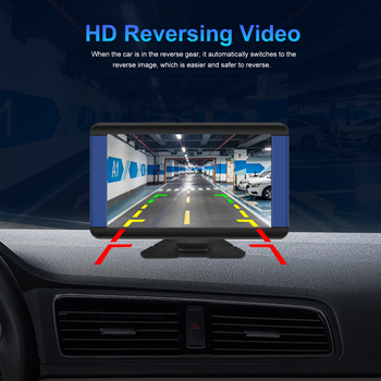 Universālā auto PND iekārta ar CarPlay/Android Auto/Apple AirPlay/TF kartes atbalstu; HD ekrāns; izšķirtspēja 1024×600; modelis f133; pielāgota apstrāde