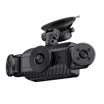Κάμερα οδήγησης αυτοκινήτου με εγγραφή μπροστά/πίσω, 1080p, 140° γωνία προβολής, διάφραγμα F1.8, κυκλική εγγραφή