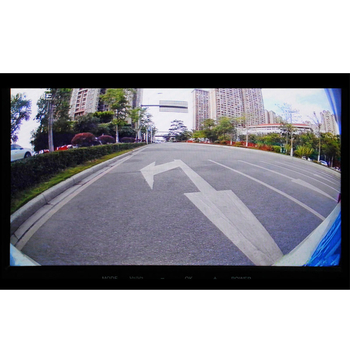 Atbulinės eigos kamera su 2K fisheye plataus kampo, AHD, 1080x720, 12V, IP68