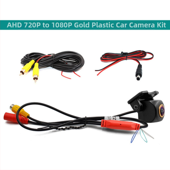 Atbulinės eigos kamera su 2K fisheye plataus kampo, AHD, 1080x720, 12V, IP68