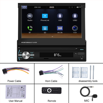 Automašīnas infotainment centrālā vienība ar bezvadu CarPlay, MP5 multimedija, bez diska, modeļa 9608W, kapacitīvs skārienjūtīgs ekrāns