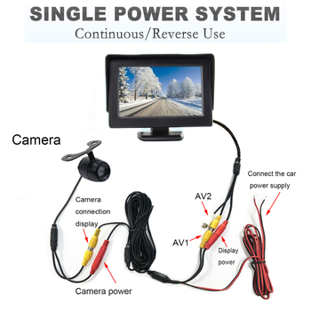 RH5011 automobiļu LCD displejs, divvirzienu ievade, 480x365 izšķirtspēja, svars 350 g