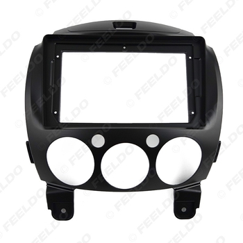 FEELDO πλαίσιο ταμπλό με Android πλοήγηση για Mazda 2 — ABS πλαστικό