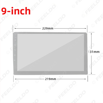 FEELDO πλαίσιο ταμπλό με Android πλοήγηση για Mazda 2 — ABS πλαστικό