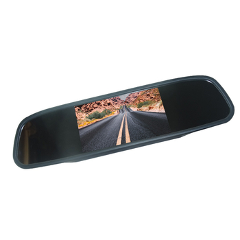 Automašīnas atpakaļskata ekrāns ar TFT LCD, 800x480 izšķirtspēja, N/P ievade, universāla saderība