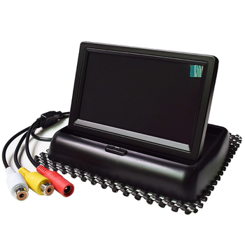 Automašīnas LCD ekrāns YL-430, TFT LCD, 480x272 izšķirtspēja, divas AV ieejas, PAL/NTSC saderīgs