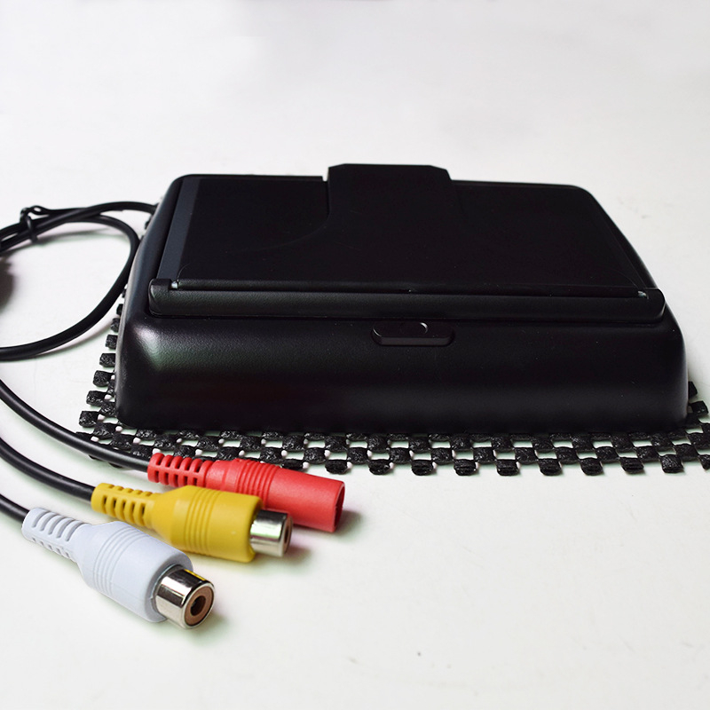 Automašīnas LCD ekrāns YL-430, TFT LCD, 480x272 izšķirtspēja, divas AV ieejas, PAL/NTSC saderīgs