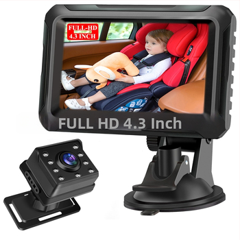 Automašīnas atpakaļgaitas monitors CLT-805, IPS ekrāns, 1920x1080, PAL formāts