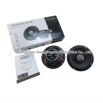 Ηχείο αυτοκινήτου ICU165 - Κοαξιακό σχέδιο, 4 Ω, 12 V