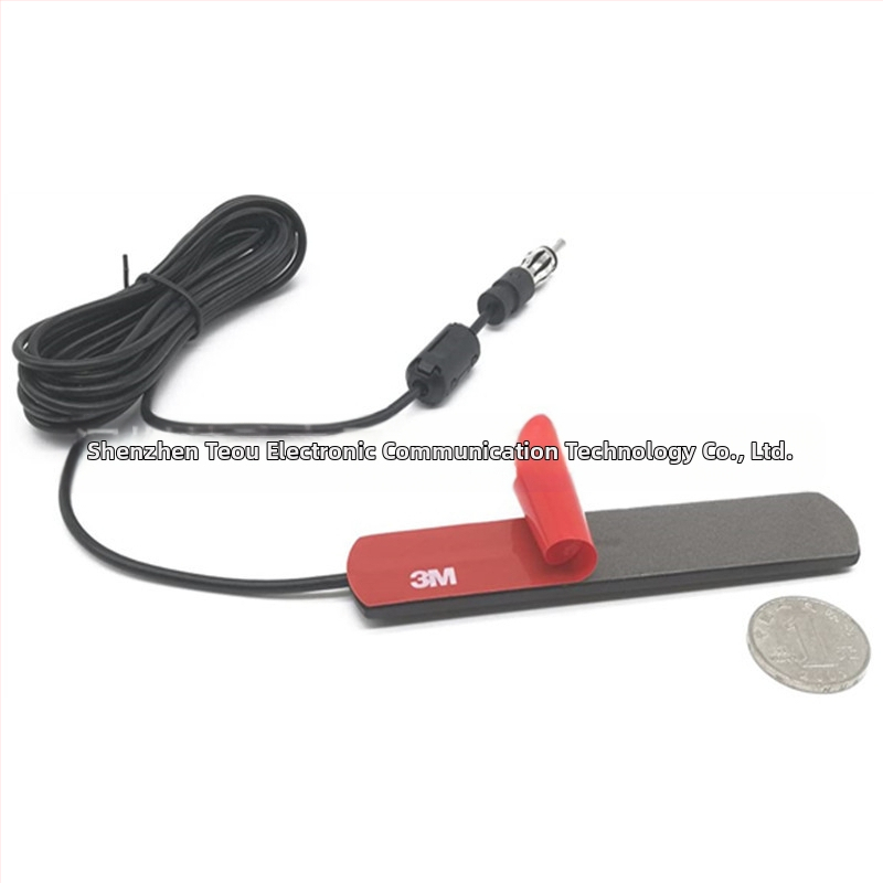 Автомобилна антена патч за радио – предна и задна монтиране, FM антена, модел DAB-4, марка Qiyuntong