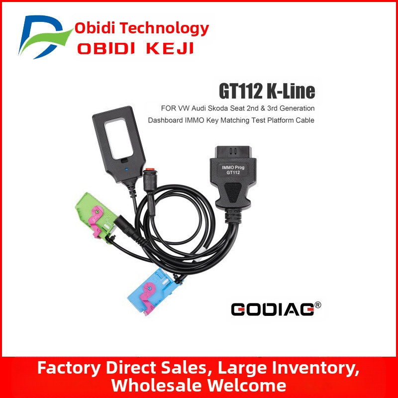 GODIAG GT112 K-Line automobilių diagnostikos įrankis VW/Audi/Skoda, 12V, -10–60°C