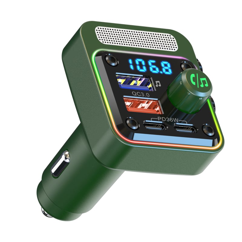 BC91 Transporta MP3 atskaņotājs ar USB, 12-24V barošana, bez atmiņas, vienkrāsains ekrāns