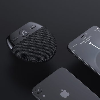 Bluetooth auto Hands-Free ar uzstādīšanu uz saules viziera - Mikrofona jutīgums -42 dB; Zvana skaļrunis pretestība 4 Ω; Zvana skaļrunja jauda 2 W