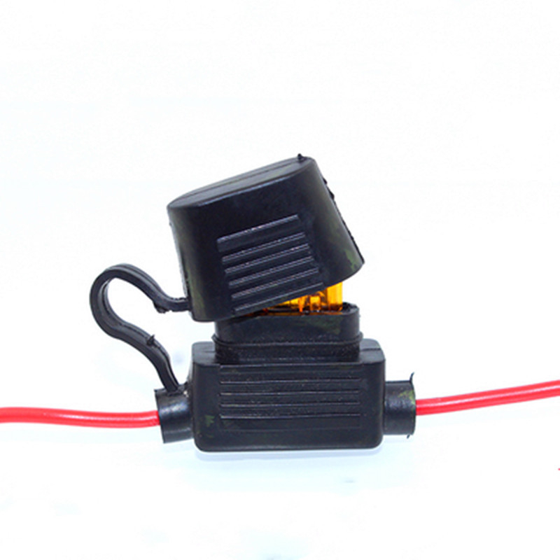 5 vnt saugiklių laikiklio rinkinys su 12 AWG laidu ir 30A saugikliu