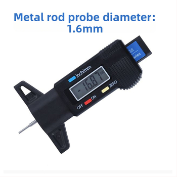 Wodilang Skaitmeninis gylio matuoklis padangos protektoriui, 0-25 mm, skaitmeninis ekranas