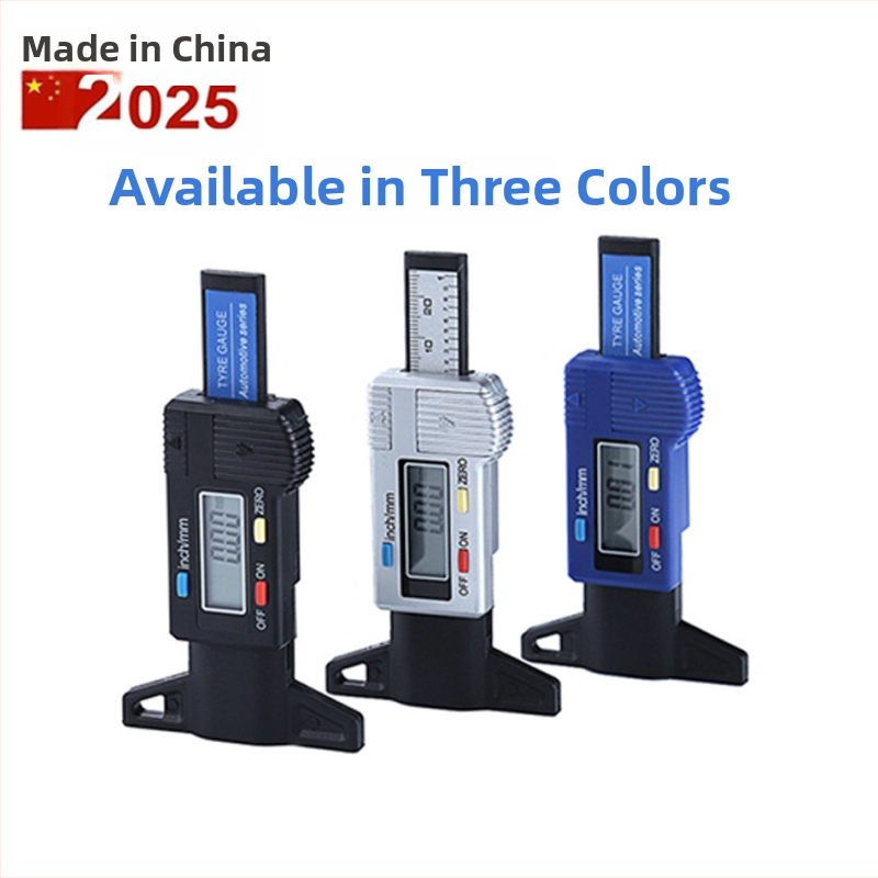 Wodilang Skaitmeninis gylio matuoklis padangos protektoriui, 0-25 mm, skaitmeninis ekranas