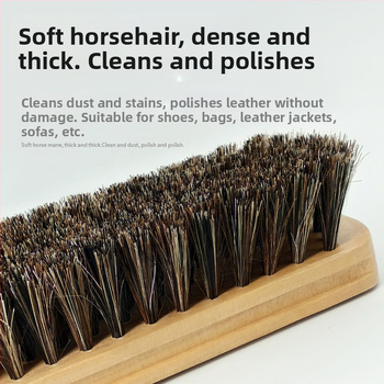 Prophet arklių plauko batų šepetys – prekės ženklas Prophet; Medžiaga: arklių plaukai; Kategorija: batų šepetys