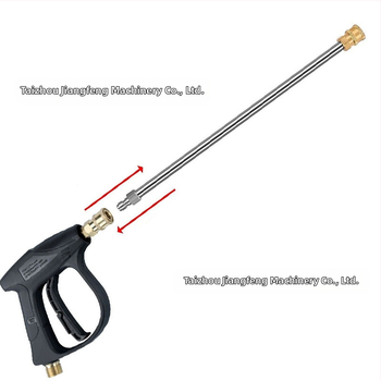 Nerūdijančio plieno išplėtimo strypas aukšto slėgio vandens pistoletui, 1/4 greitas įėjimas, 5000 psi (Prekės ženklas: Jiangfeng; Medžiaga: nerūdijantis plienas; Sujungimas: 1/4 greitas įėjimas; Kilmė: Zhejiang; Svoris: 0.2)