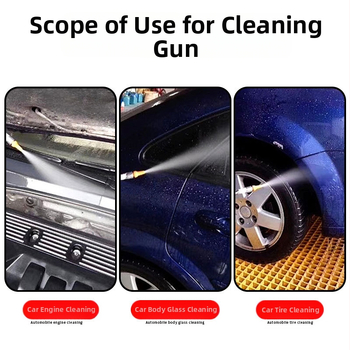 Όπλο καθαρισμού κινητήρα Wangchi SD-874, υψηλής πίεσης, πνευματικό για αυτοκίνητα