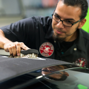 Βούρτσα καθαρισμού εσωτερικού αυτοκινήτου με τρίχες αλόγου και μετάξι, πλαστικό σώμα, μοντέλο Hx20226655656