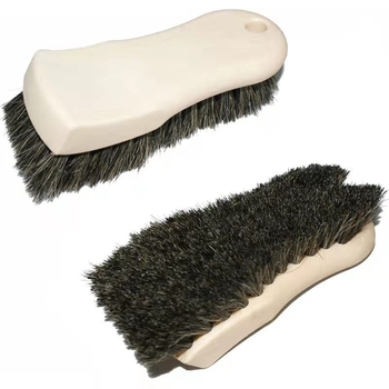 Βούρτσα καθαρισμού εσωτερικού αυτοκινήτου με τρίχες αλόγου και μετάξι, πλαστικό σώμα, μοντέλο Hx20226655656