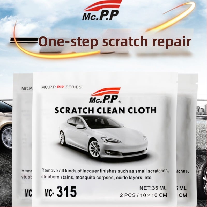 Auto skrāpējumu labošanas lupatiņa – ultraskaņas tīrīšanas līdzeklis, materiāls: poliester audums, modelis 316, derīguma termiņš 3 gadi, zīmols Yicai