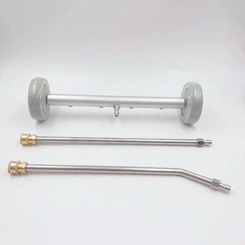 Rige automobilio šono ploviklis ir kelio šluostė, dviejų paskirčių paviršiaus valytuvas, 4000 psi, aliuminio lydinys, 1550 g