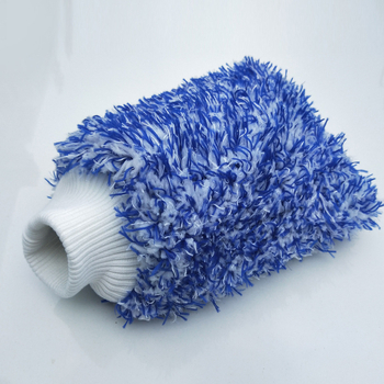 Γάντια αυτοκινήτου από μακριές ίνες κοραλλιού φλίς – διπλής όψεως Chenille για πλύσιμο και καθαρισμό αυτοκινήτου