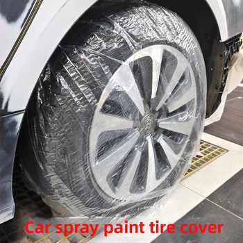 Πλαστική θήκη μίας χρήσης για ελαστικά αυτοκινήτων για βαφές, καθολική προστασία κατά της ούρησης σκύλου, PVC, μοντέλο +63, μάρκα Great beauty speed of light, πιστοποιημένη ιδιωτική ετικέτα: Ναι