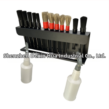 De Xin Hao κράμα ράφι εργαλείων καθαρισμού για λεπτές βούρτσες και κανάκια ποτίσματος (διπλής λειτουργίας κρεμάστρα)