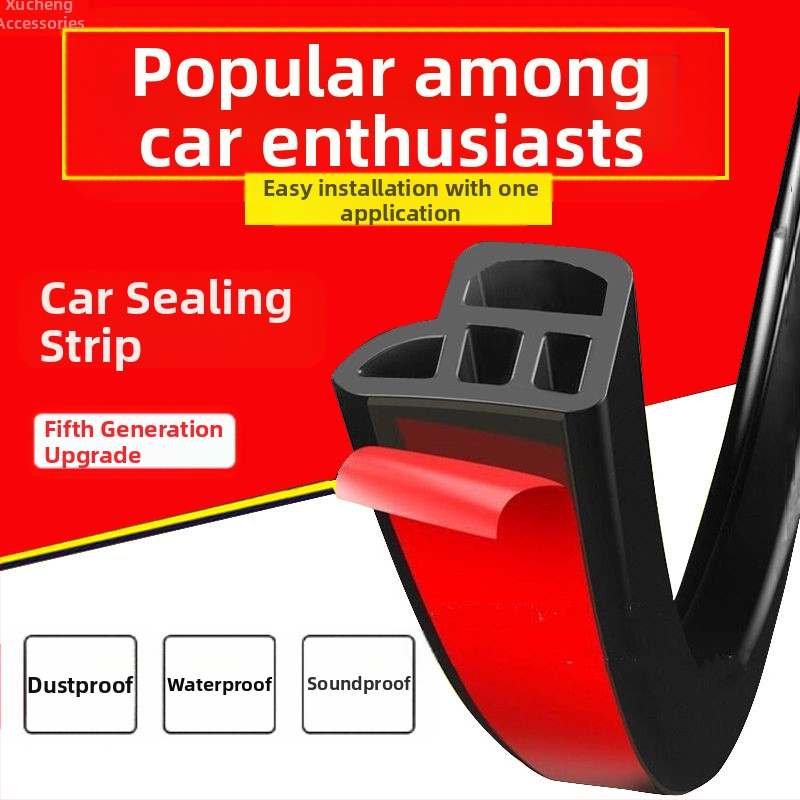Automobilio sandarinimo juosta Xu Cheng CB-3001, 15 mm storis, guma, universalus visam automobiliui