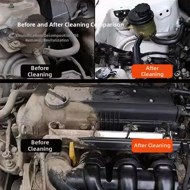 Почистващ разтвор за двигателен отсек, алкален пенен дегресант за тежки мазнини; срок на годност 3 години.