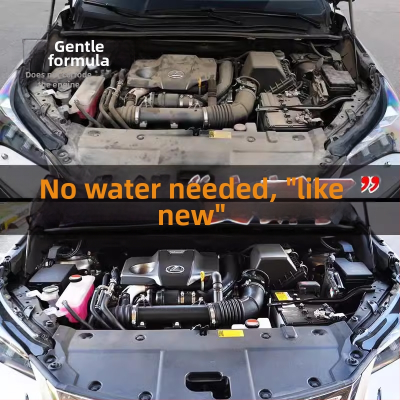 Почистващ разтвор за двигателен отсек, алкален пенен дегресант за тежки мазнини; срок на годност 3 години.