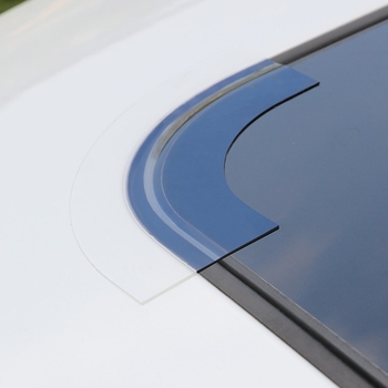 Panoraminio stogo sandarinimo lipdukas, atsparus vandeniui, su nano klijais, 0.5 mm storis, universalus suderinamumas, galimas pritaikymas