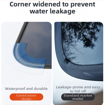 Panoraminio stogo sandarinimo lipdukas, atsparus vandeniui, su nano klijais, 0.5 mm storis, universalus suderinamumas, galimas pritaikymas