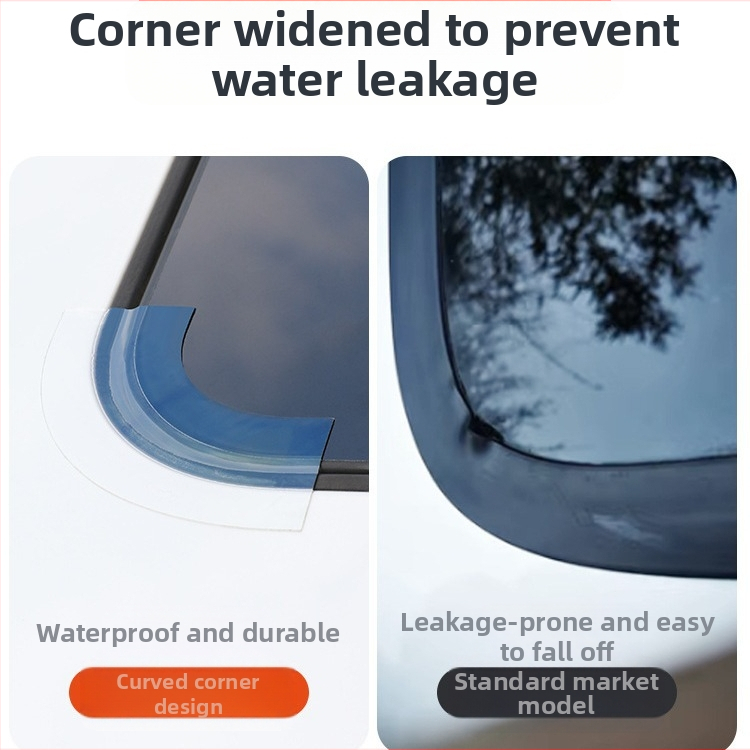 Лепенка за уплътнение на автомобилен люк, водоустойчива, с нано лепило, дебелина 0.5 мм, универсална съвместимост, персонализиране