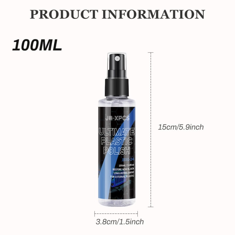 JB-XPCS XG-24 Automobilio vidinės sėdynės valymo servetėlė su išorinio plastiko atnaujinimu