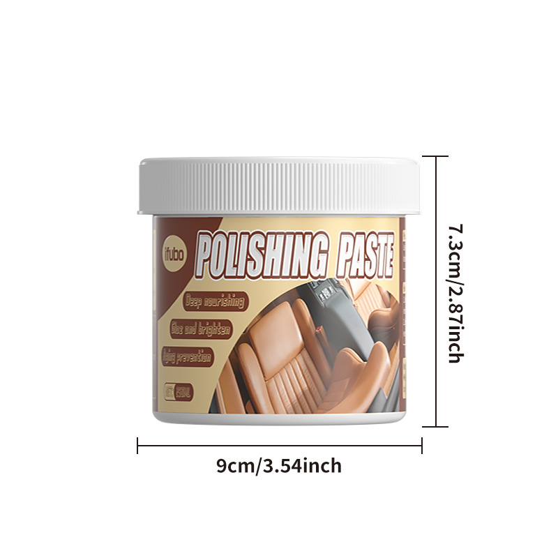 Auto interjera ādas glancēšanas krēms – Ifubo, šķidra sastāva, derīguma termiņš 3 gadi, licencētas privātās preču zīmes