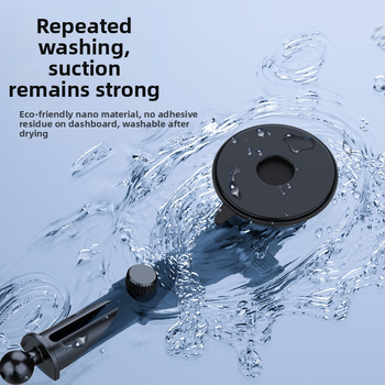 Държач за мобилен телефон за автомобил с телескопичен лост и вакуумна база за монтиране – универсално монтиране върху предното стъкло, анти подхлъзване