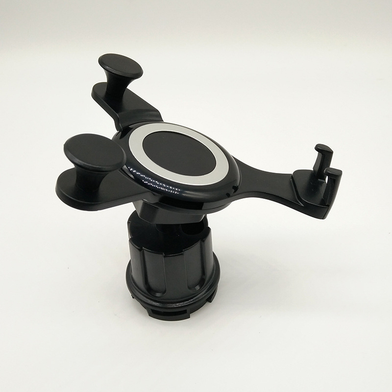 Suport auto pentru telefon cu gravitație – montaj ascuns în conducta de ventilație, Model 06, compatibil universal, opțiuni de personalizare