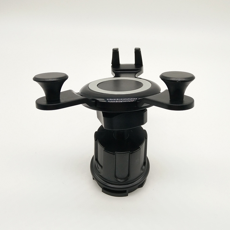 Suport auto pentru telefon cu gravitație – montaj ascuns în conducta de ventilație, Model 06, compatibil universal, opțiuni de personalizare